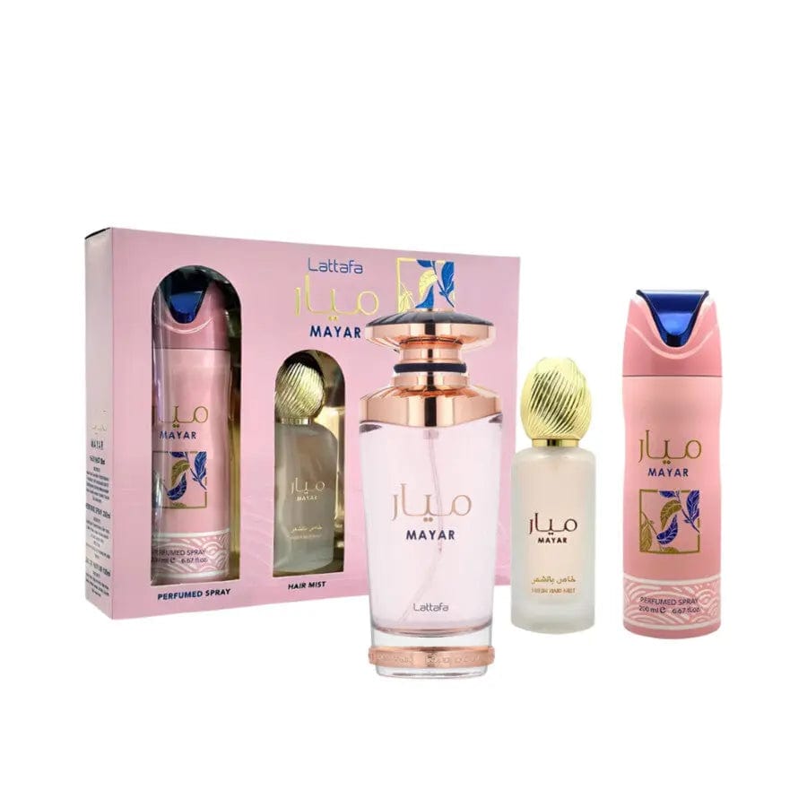 Mayar By Lattafa For Women 3Pcs Set EDP Spray Lattafa
