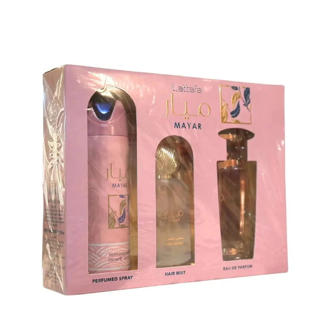 Mayar By Lattafa For Women 3Pcs Set EDP Spray Lattafa