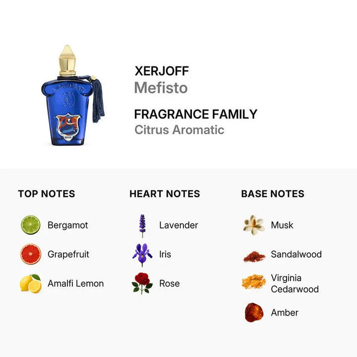 Mefisto by Xerjoff EDP bottle detail
