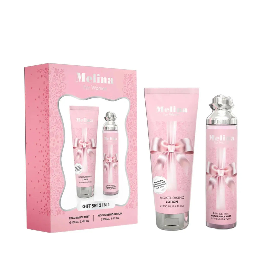 Melina by Le Chameau Women 2Pc Set 8.4oz Mist Spray and Lotion
