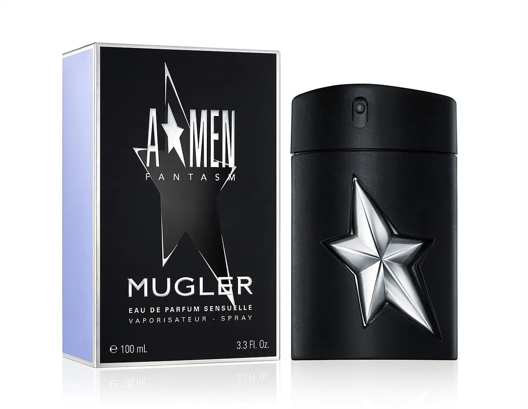 A Men Fantasm by Mugler for Men 3.3oz EDP perfume bottle