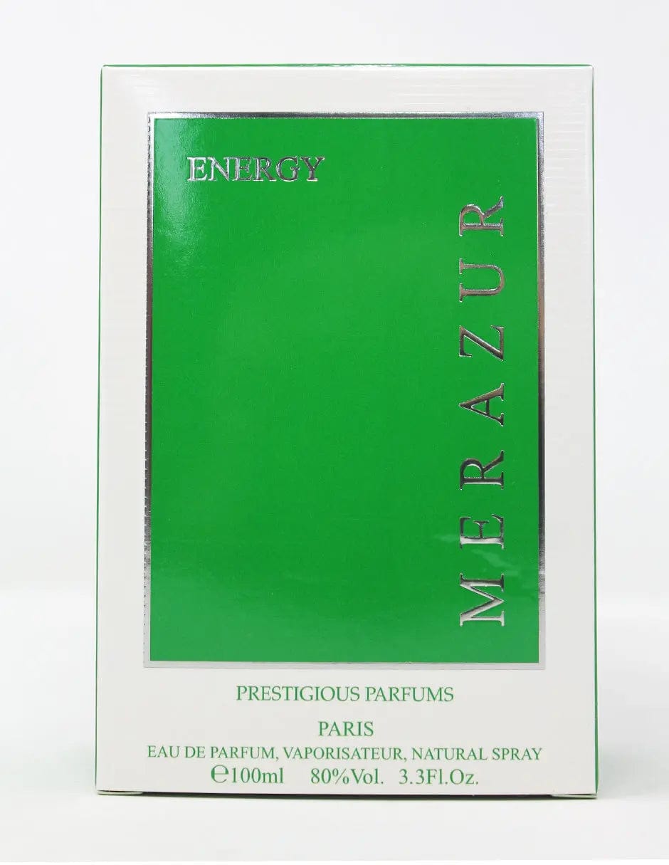 Merazur Energy By Prestigious Parfums For Men 3.3oz EDP Spray Prestigious Parfums