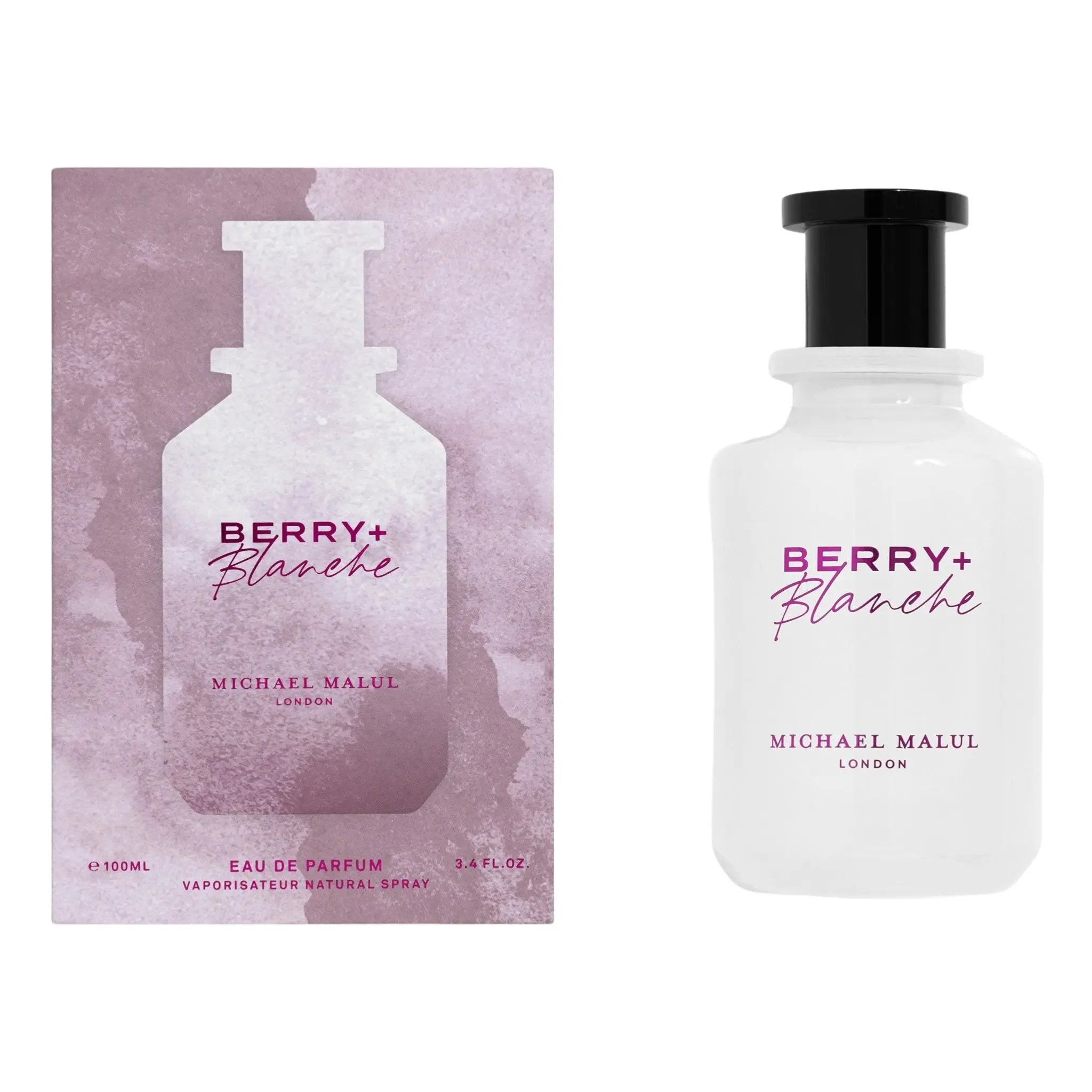 Berry + Blanche by Michael Malul original box 3.4oz Eau de Parfum