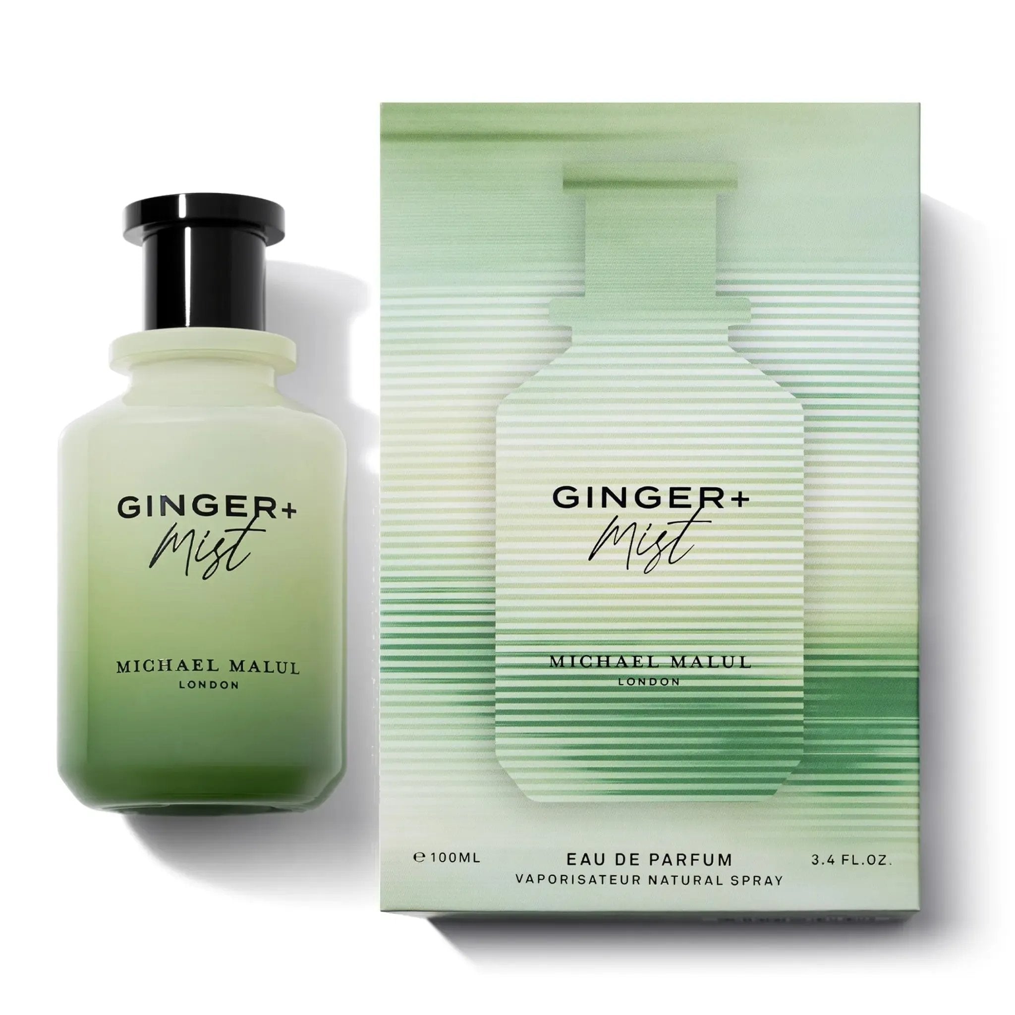 Ginger + Mist by Michael Malul original box 3.4oz Eau de Parfum

