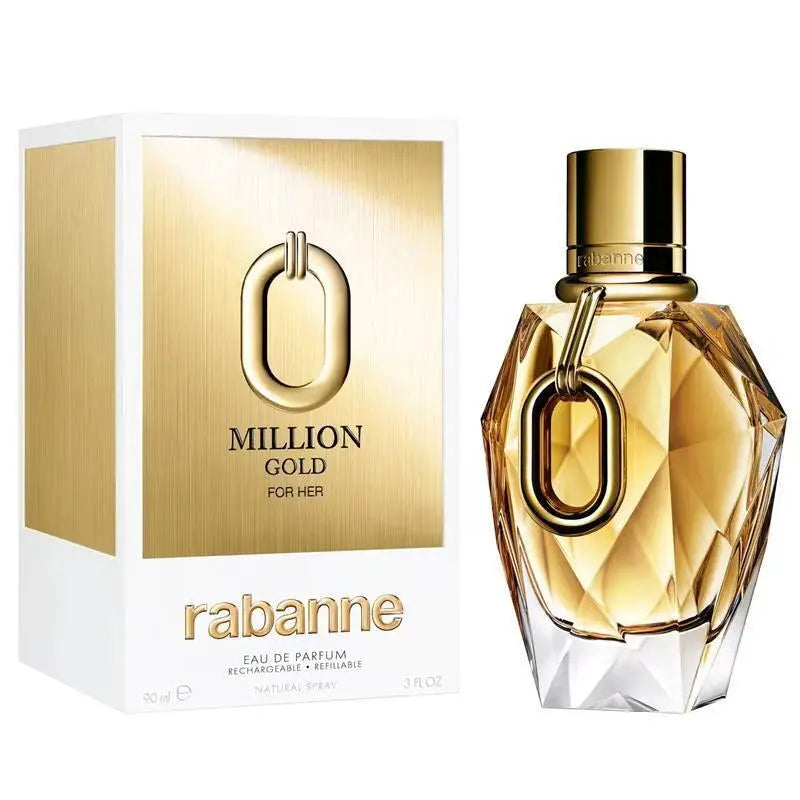 Million Gold By Paco Rabanne For Women 3.0oz EDP Spray Paco Rabanne