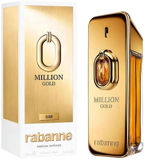 Million Gold Elixir By Paco Rabanne For Men 3.4oz EDP Spray Paco Rabanne