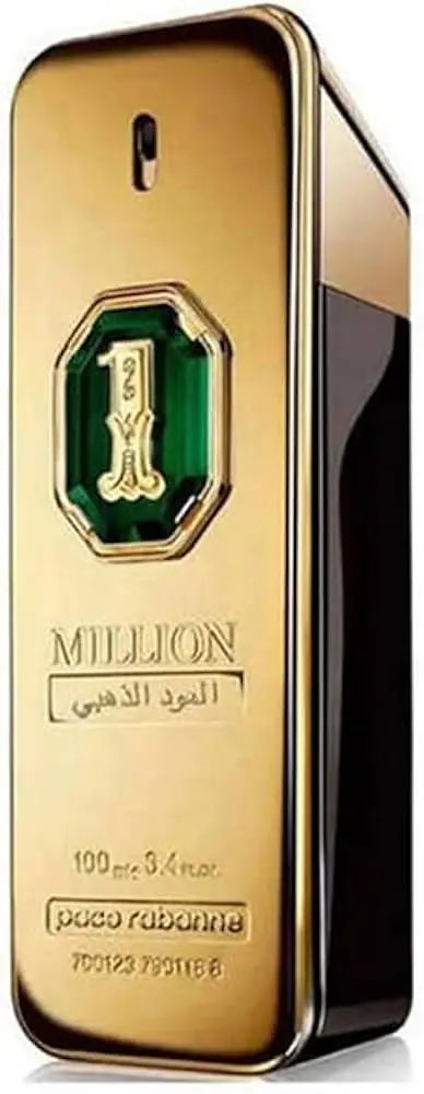 Million Gold Oud By Paco Rabanne For Men 3.4 EDP Spray Paco Rabanne