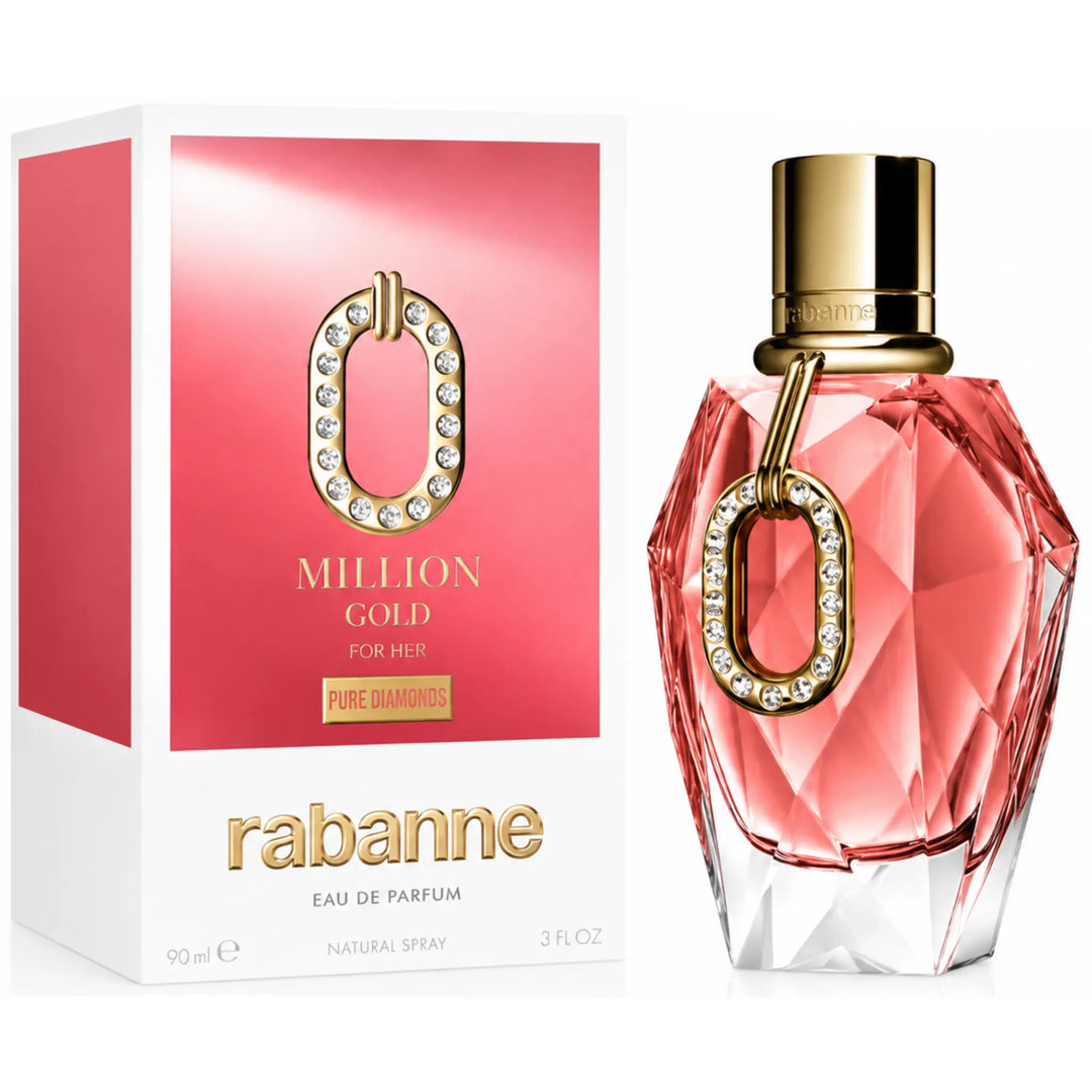 Million Gold Pure Diamonds By Paco Rabanne 3.0oz For Women EDP Spray