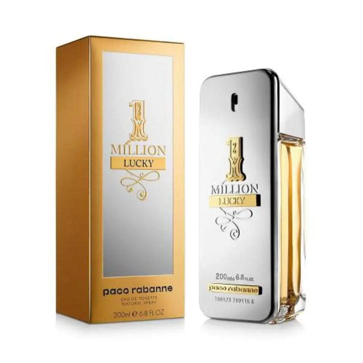 1 Million Lucky by Paco Rabanne for Men 6.7oz EDT perfume bottle