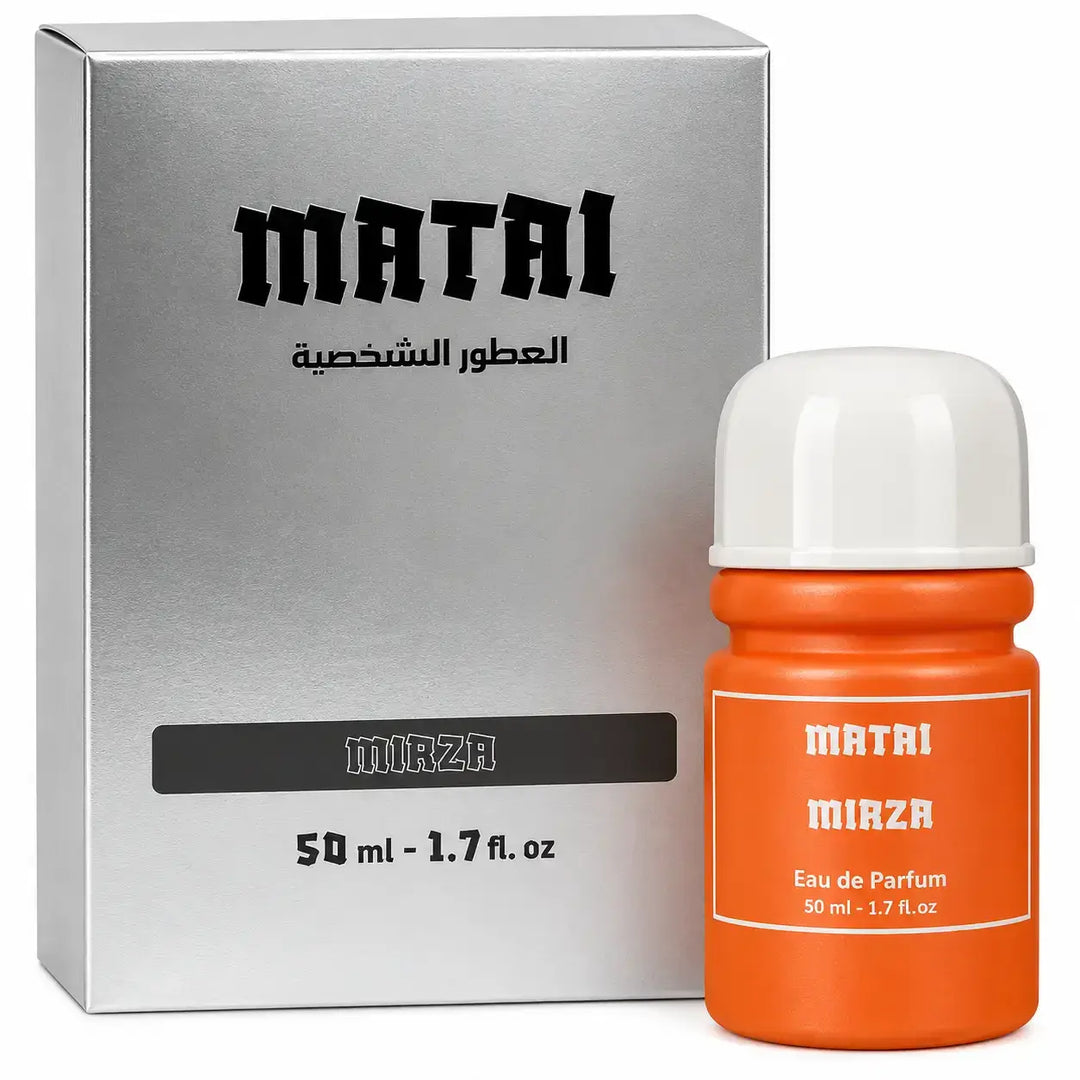 Mirza by Matai Unisex 1.7oz EDP bottle and original packaging