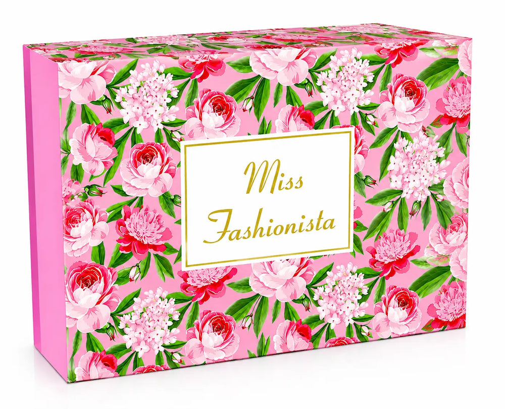 Miss Fashionista by Tiverton Women 3-piece fragrance gift set packaging