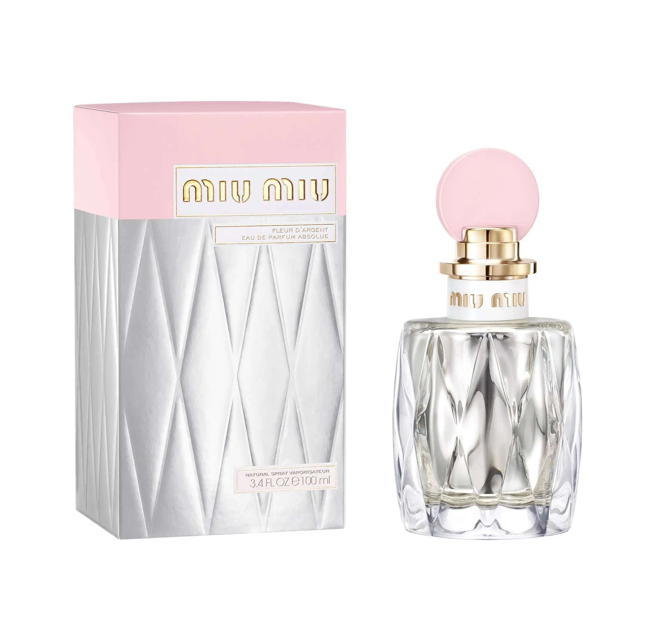 Miu Miu Fleur D'Argent For Women 3.4 oz EDP Spray - perfumesandrea