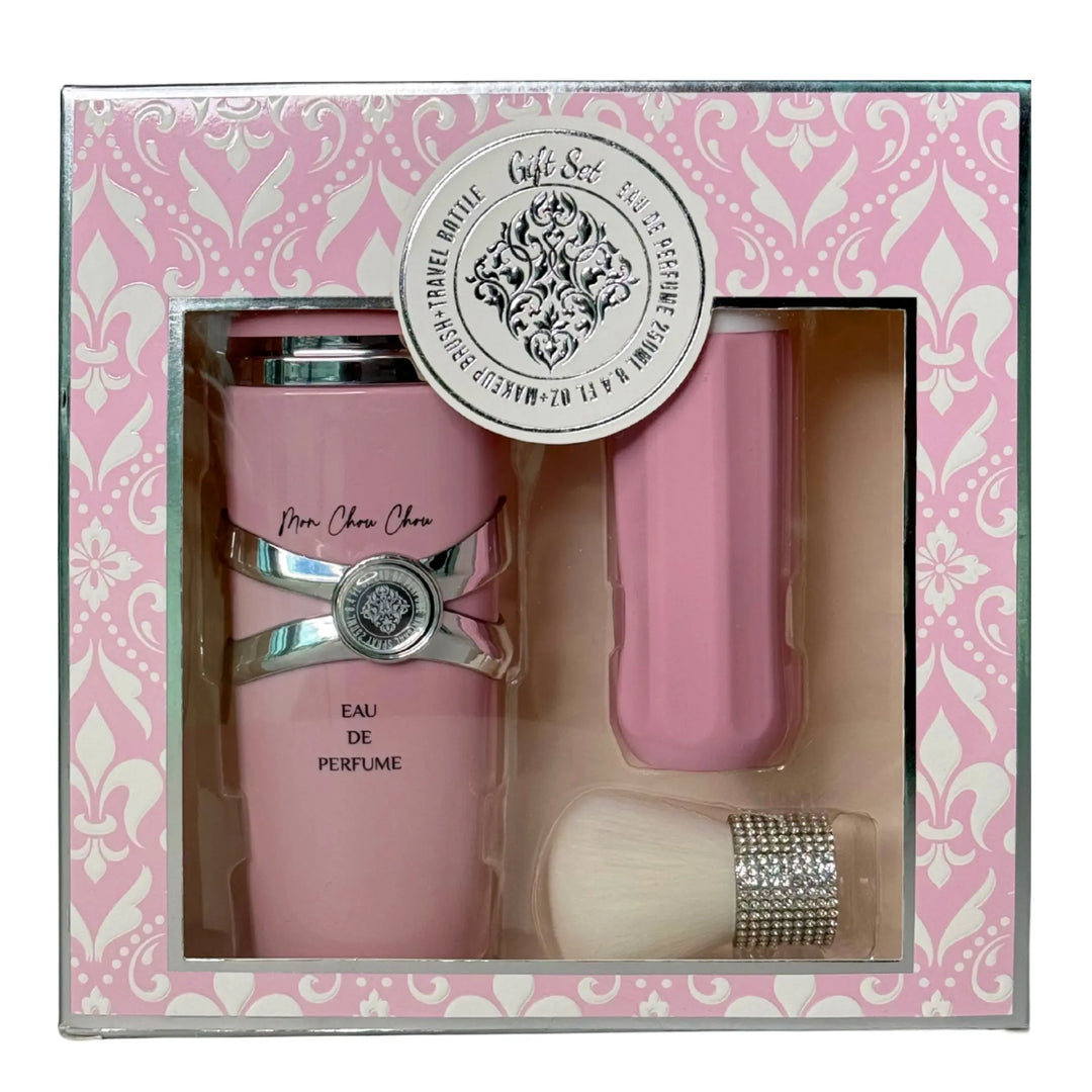 Mon Chou Chou 3-Piece Set By Rivoli For Women 8.4oz EDP Spray