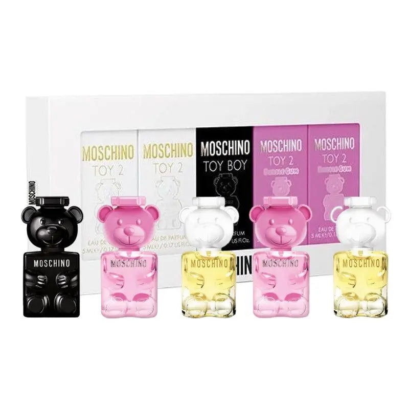 Moschino Toy mini set 5x0.17oz EDT unisex perfumes