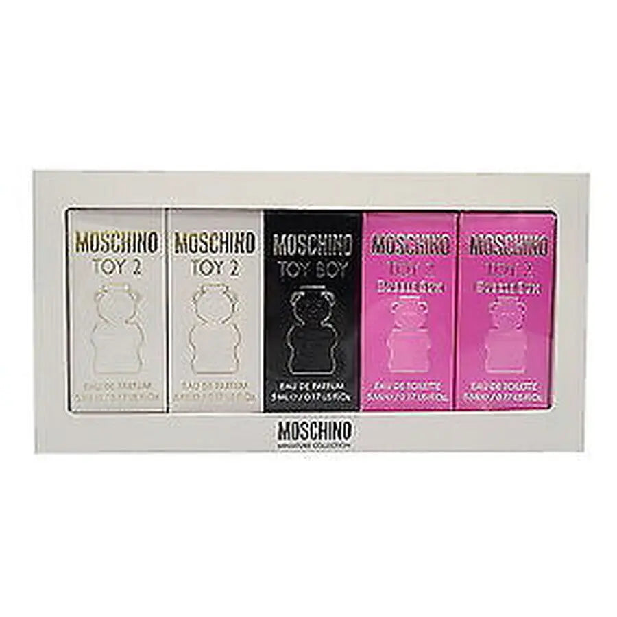 Moschino Toy mini set original packaging 5 pieces