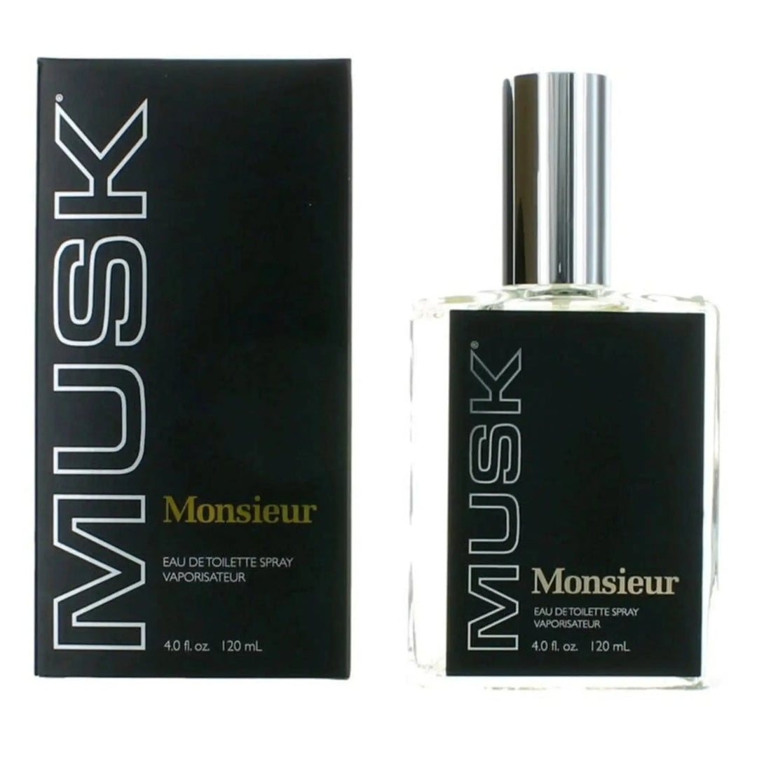 Musk Monsieur By Dana 4.0oz Men Eau De Toilette Spray