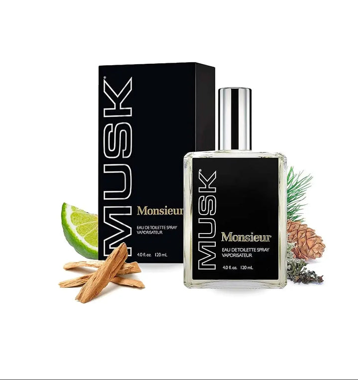 Musk Monsieur By Dana 4.0oz Men Eau De Toilette Spray