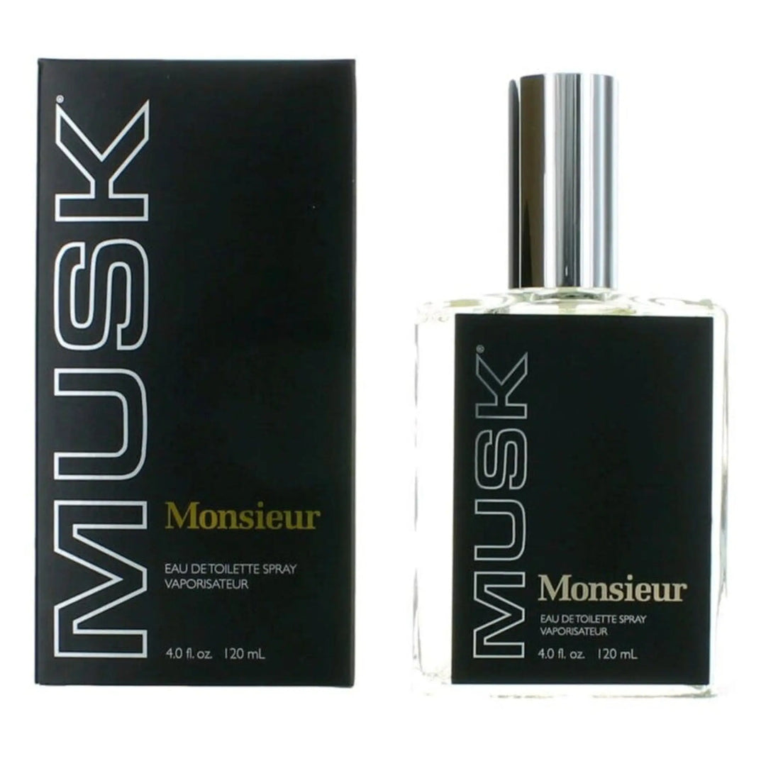 Musk Monsieur By Dana 4.0oz Men Eau De Toilette Spray