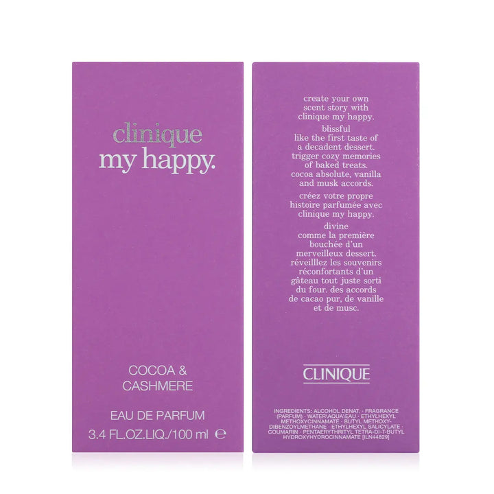 My Happy Cocoa &amp; Cashmere By Clinique 3.4oz Women EDP Spray