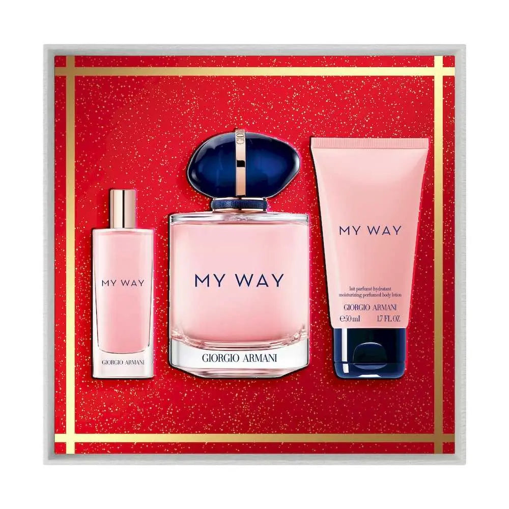 My Way By Giorgio Armani For Women EDP Spray (3pc Gift Set) Giorgio Armani
