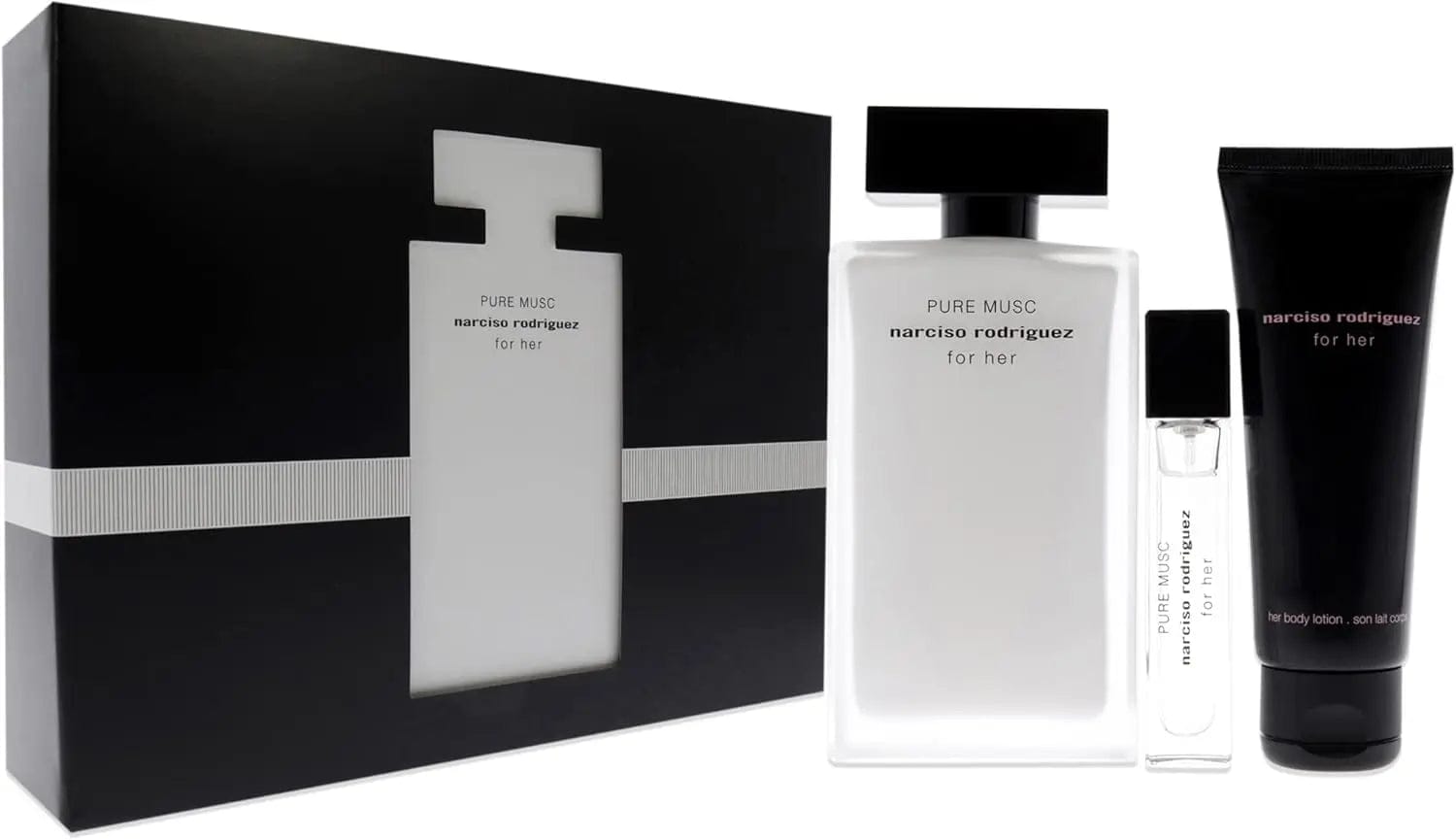 Narciso Pure Musc original 3-piece fragrance gift set
