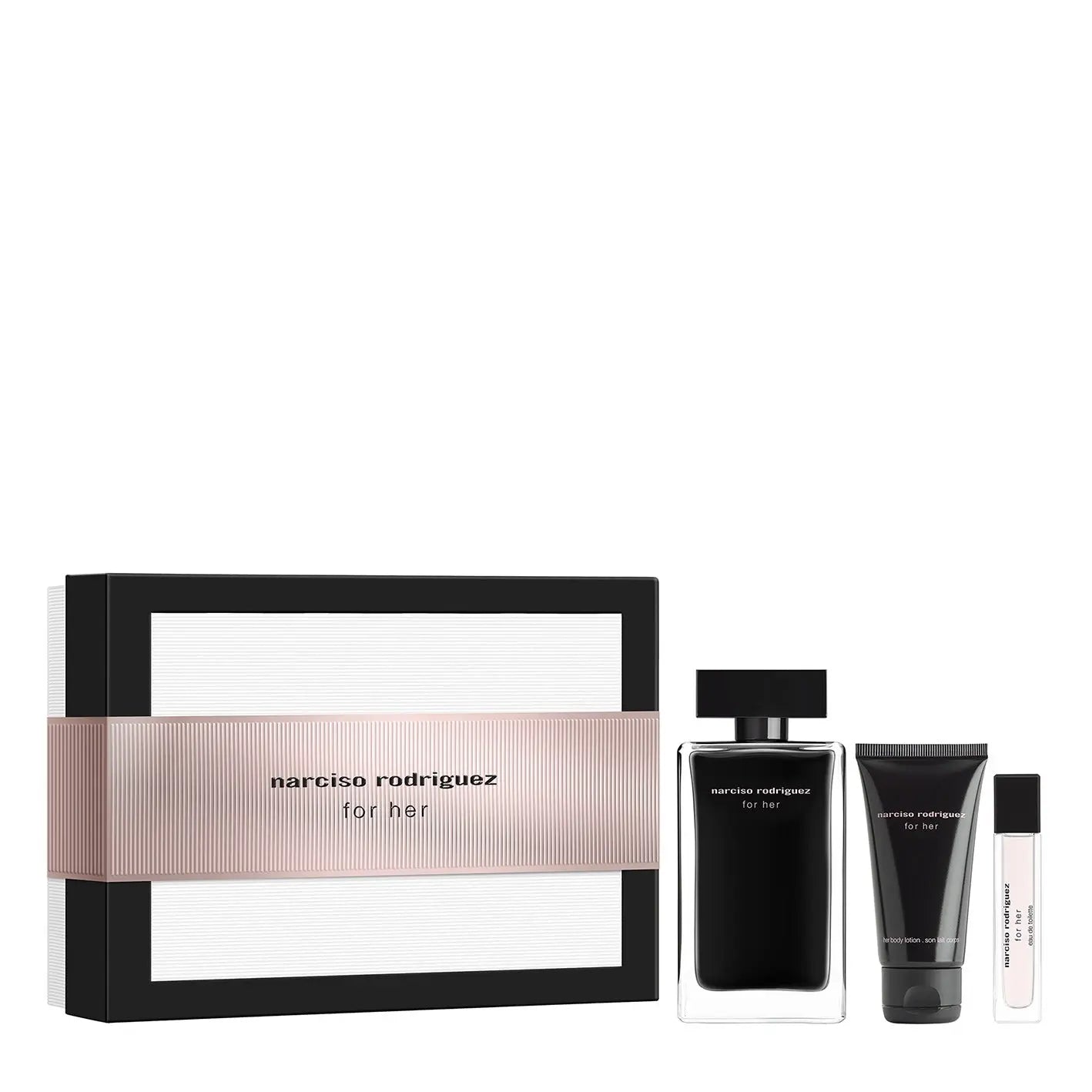 Narciso Rodriguez for Women 3.3oz EDT 3pc gift set