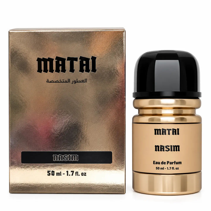 Nasim by Matai Unisex 1.7oz EDP bottle and original packaging
