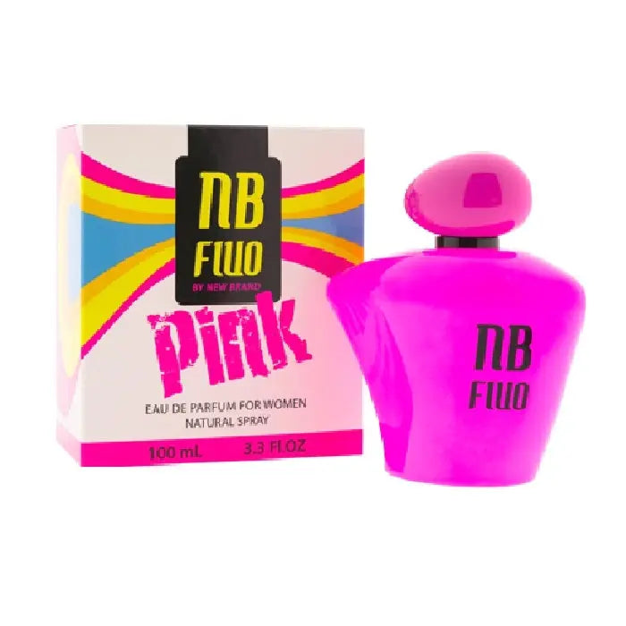 New Brand Fluo Pink 3.3oz Women EDP Spray by New Brand