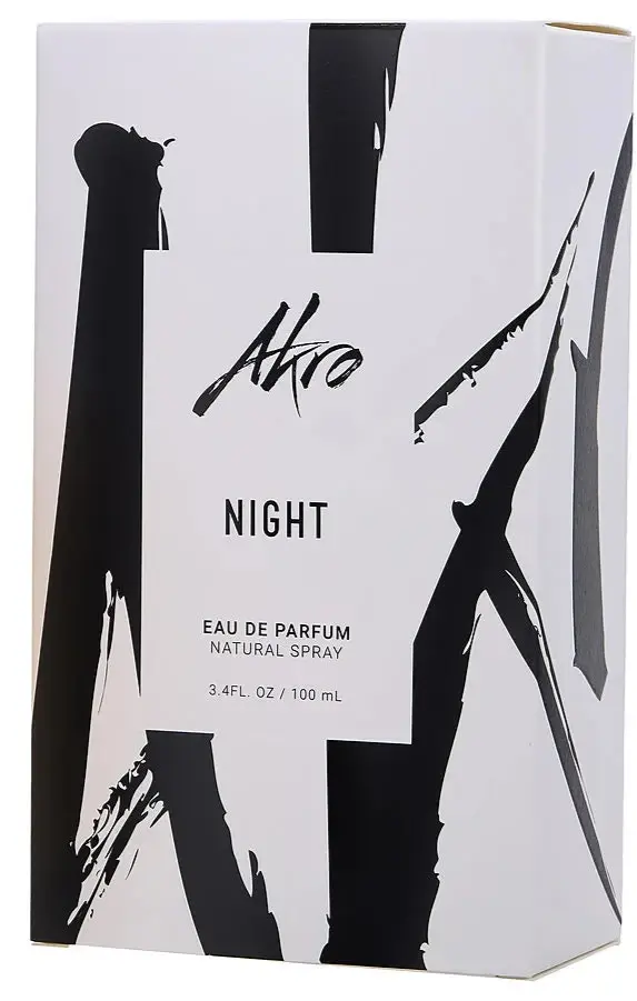 Night By Akro For Unisex 3.4oz EDP Spray Akro