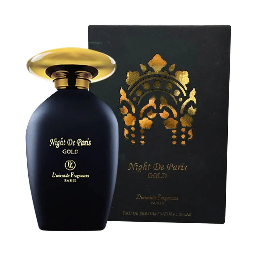 Night De Paris Gold By L'Orientale For Men 3.4oz EDP Spray Lorientale Fragrances