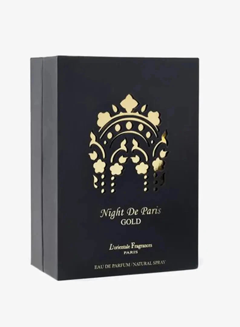 Night De Paris Gold By L'Orientale For Men 3.4oz EDP Spray Lorientale Fragrances