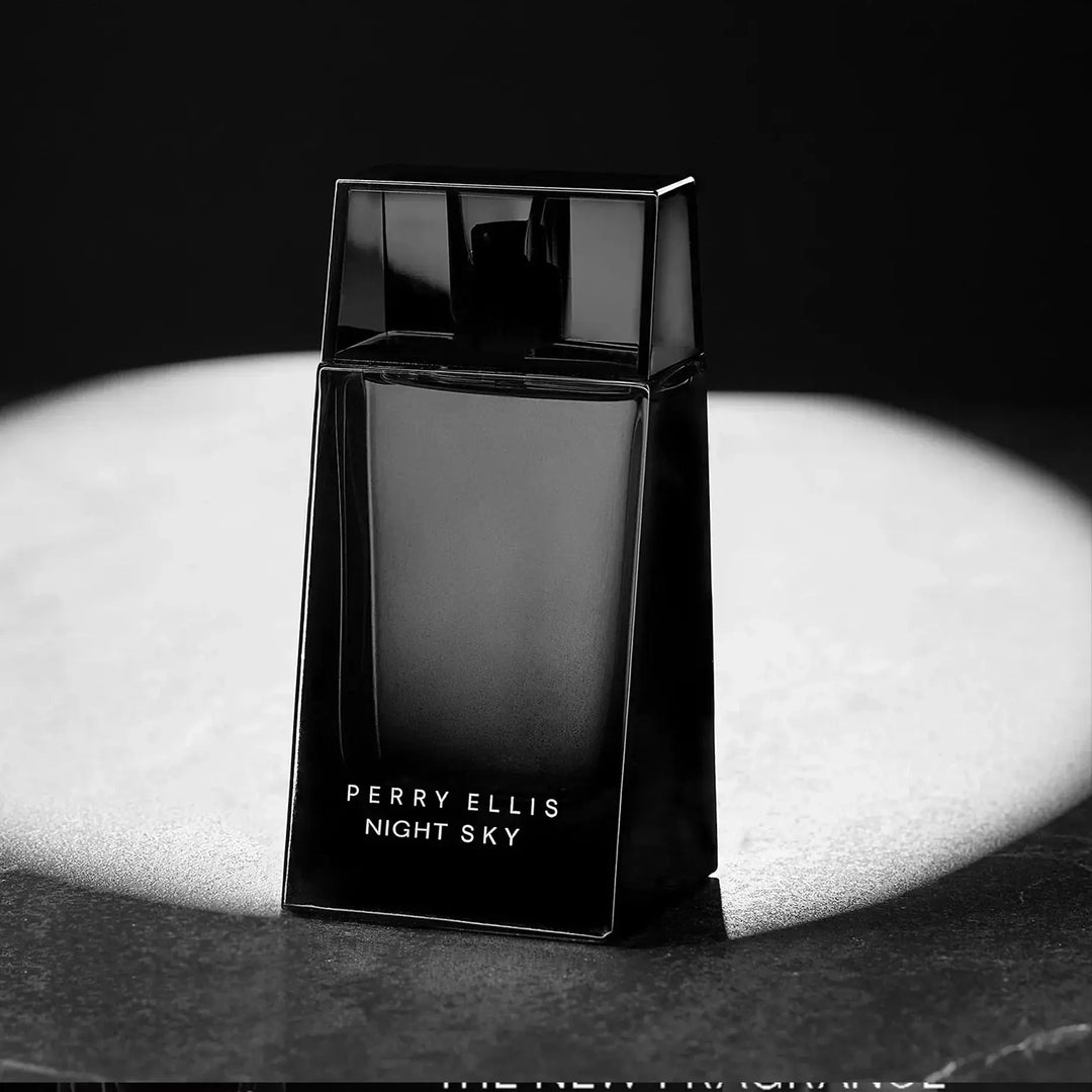 Perry Ellis Night Sky modern masculine fragrance for everyday and evening wear