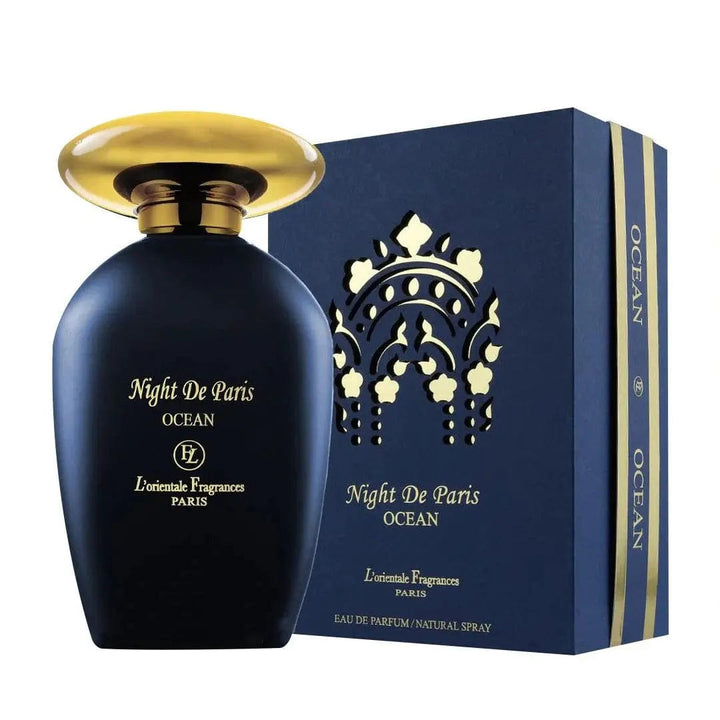 Night de Paris Ocean By L ́orientale Fragrance Unisex 3.4 oz EDP Spray - perfumesandrea