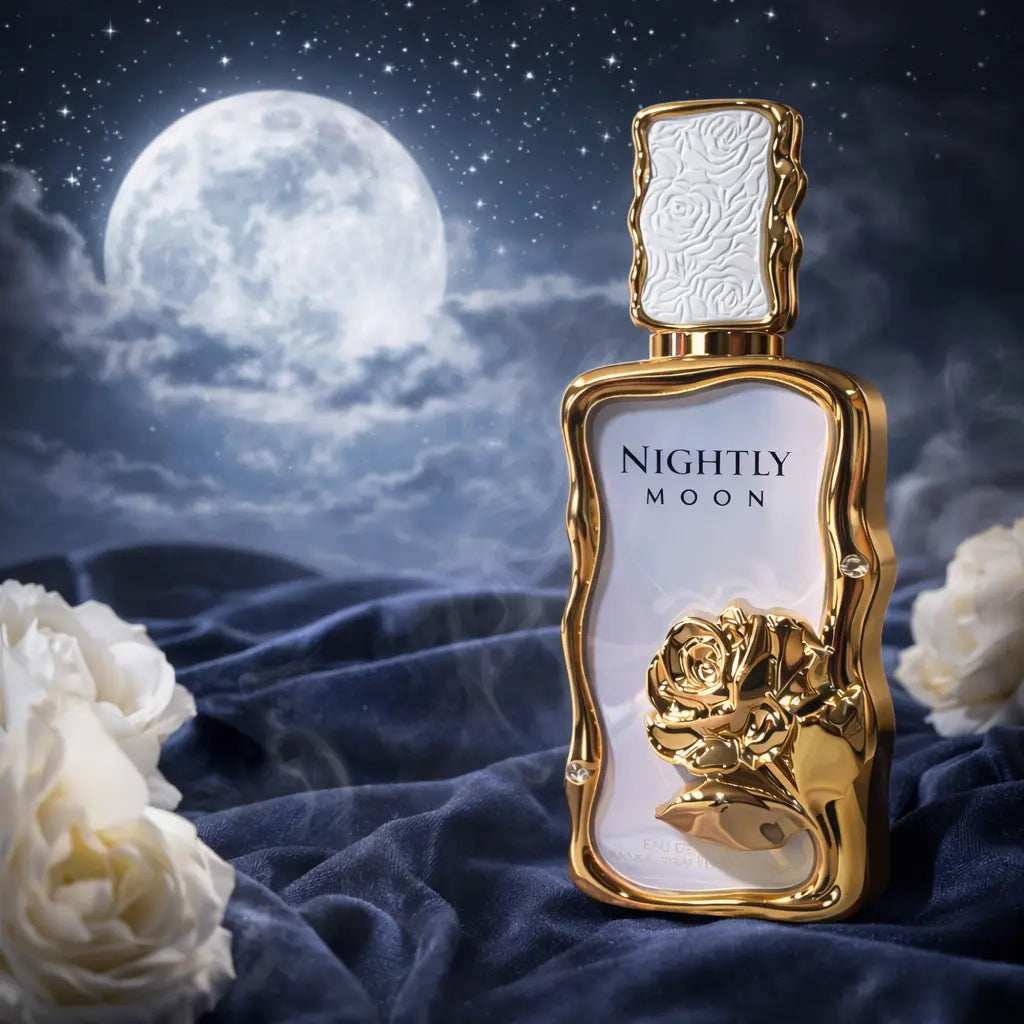 Nightly Moon by Le Bonheur for Women 3.4oz EDP perfume bottle
