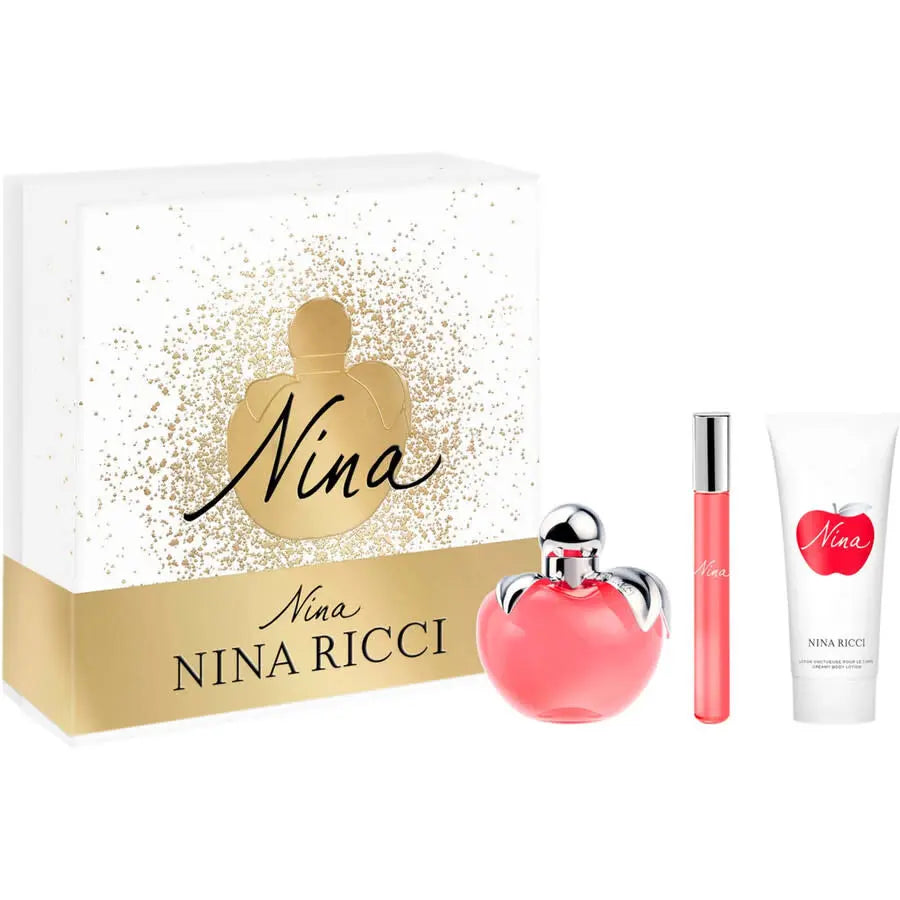 Nina by Nina Ricci 3Pc Set Women 2.7oz EDT fragrance gift set

