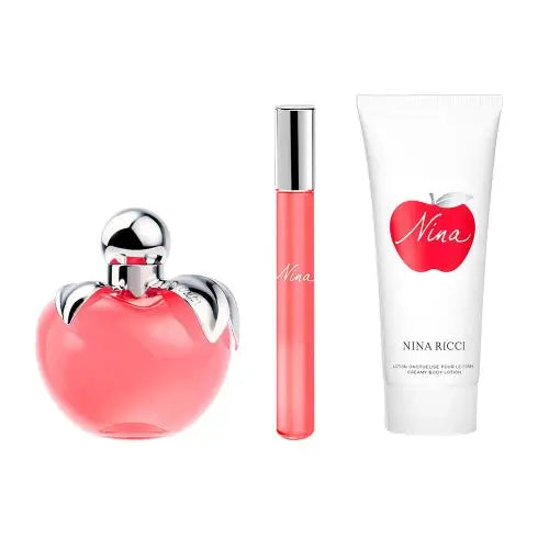 Nina by Nina Ricci Women 3Pc Set with 2.7oz Eau de Toilette