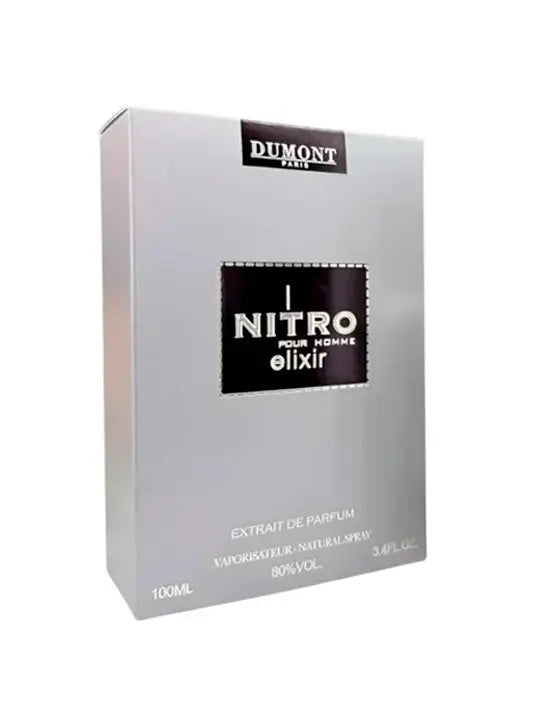 Nitro Elixir by Dumont Paris original box 3.4oz Eau de Parfum