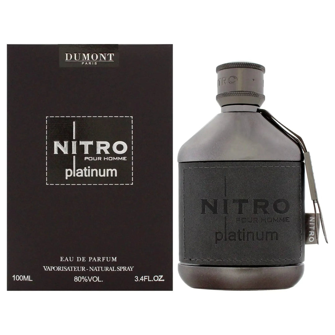 Nitro Platinum By Dumont For Men 3.4oz EDP Spray