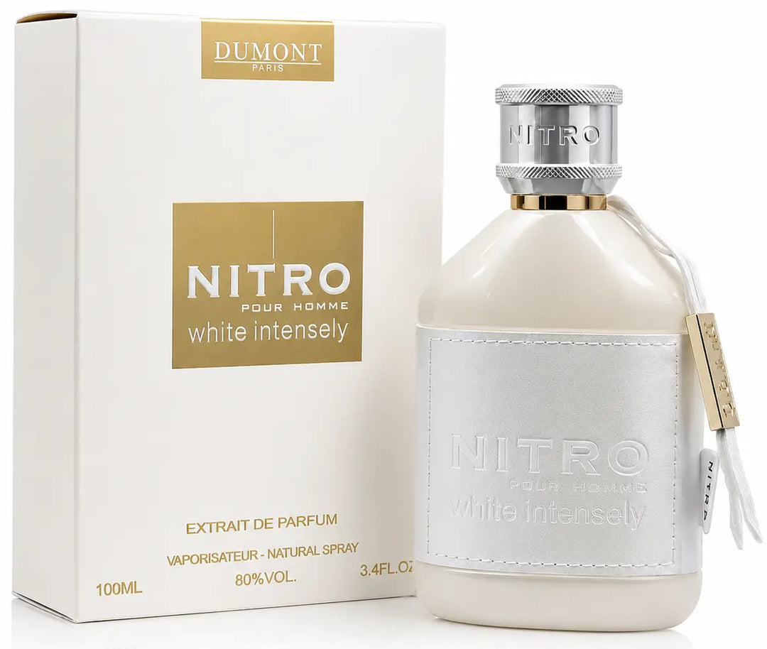 Nitro White Intensely By Dumont 3.4oz For Men Extrait Spray