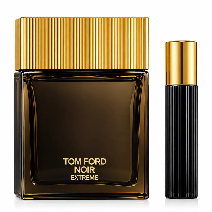 Tom Ford Noir Extreme 3.4oz Eau de Parfum bottle detail