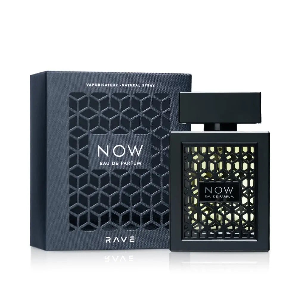 Now Rave by Lattafa original box 3.4oz Eau de Parfum
