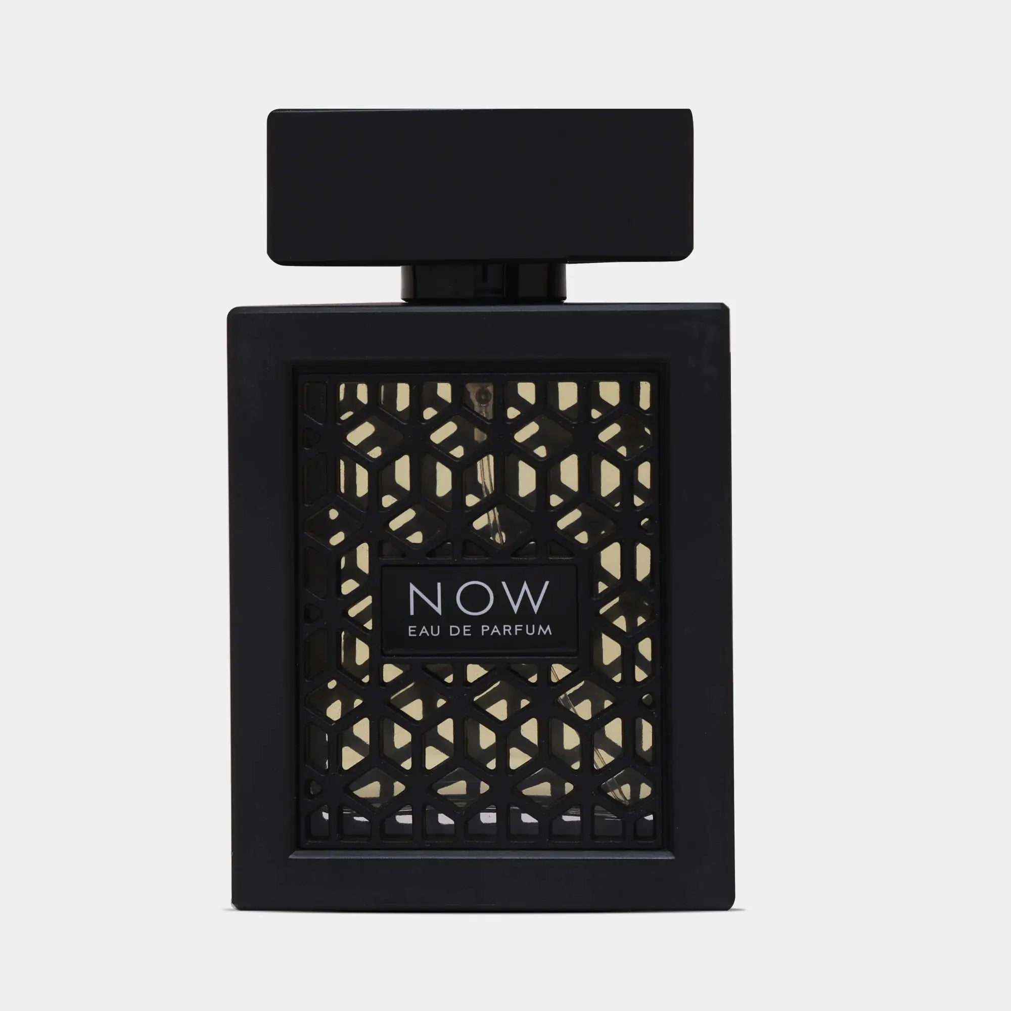 Now Rave by Lattafa for Men 3.4oz EDP perfume bottle
