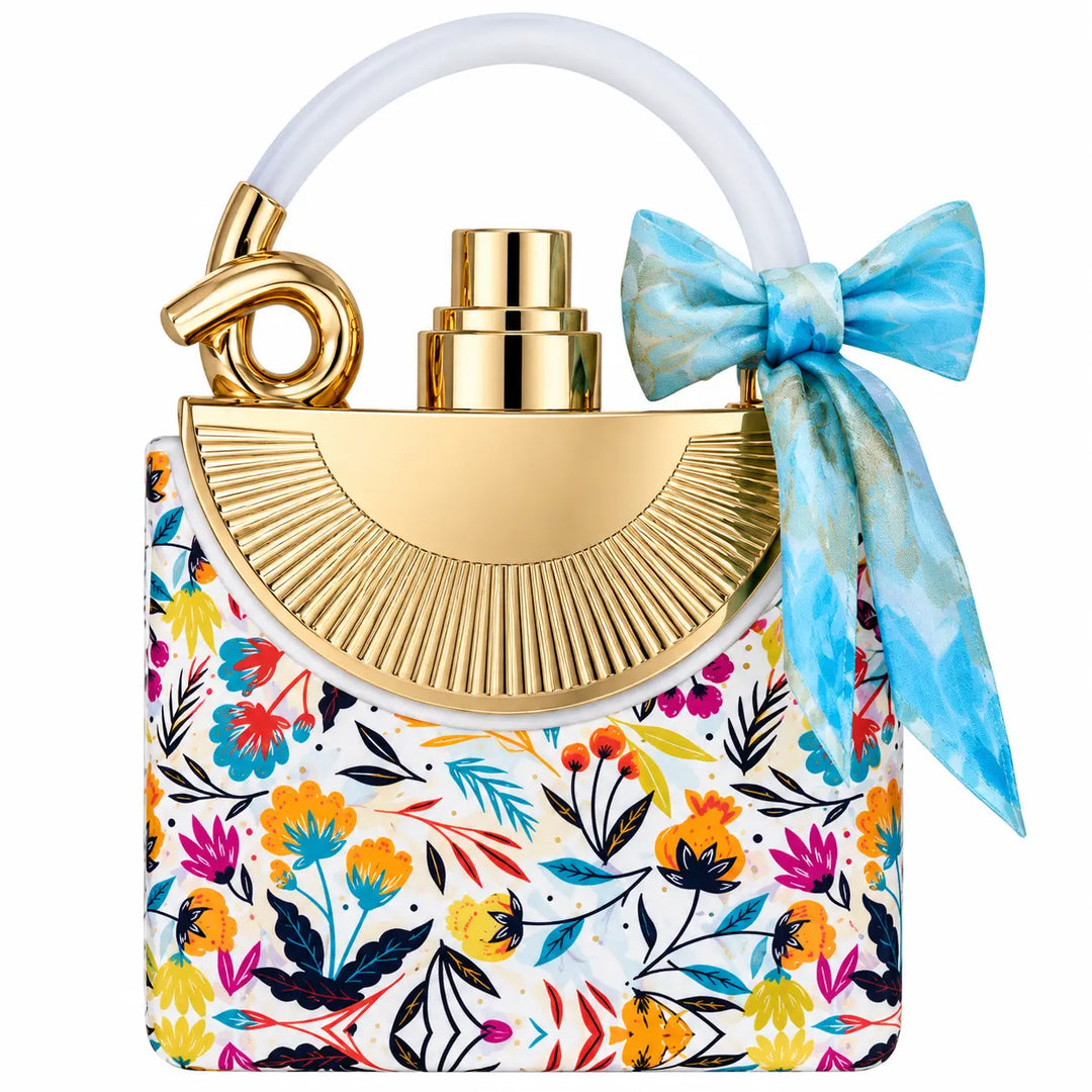 Nudo Exotic Flowers by Fragrance World 3.4oz EDP bottle detail
