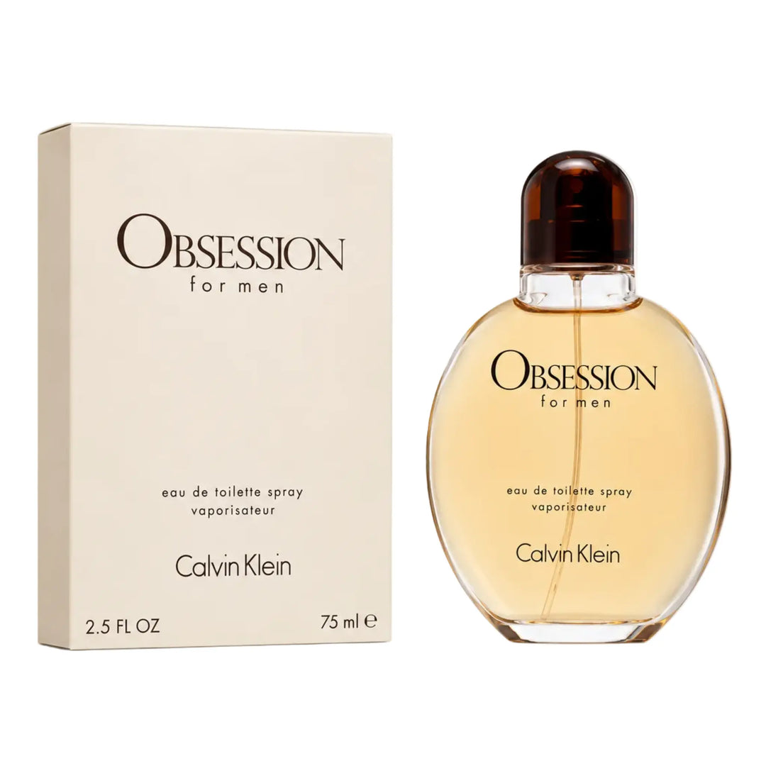 Obsession By Calvin Klein 2.5oz For Men EDT Spray