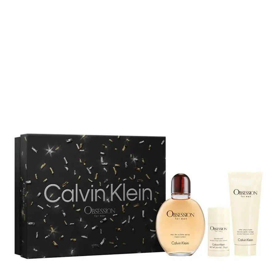 Obsession By Calvin Klein - For Men 3Pcs Gift Set EDT.