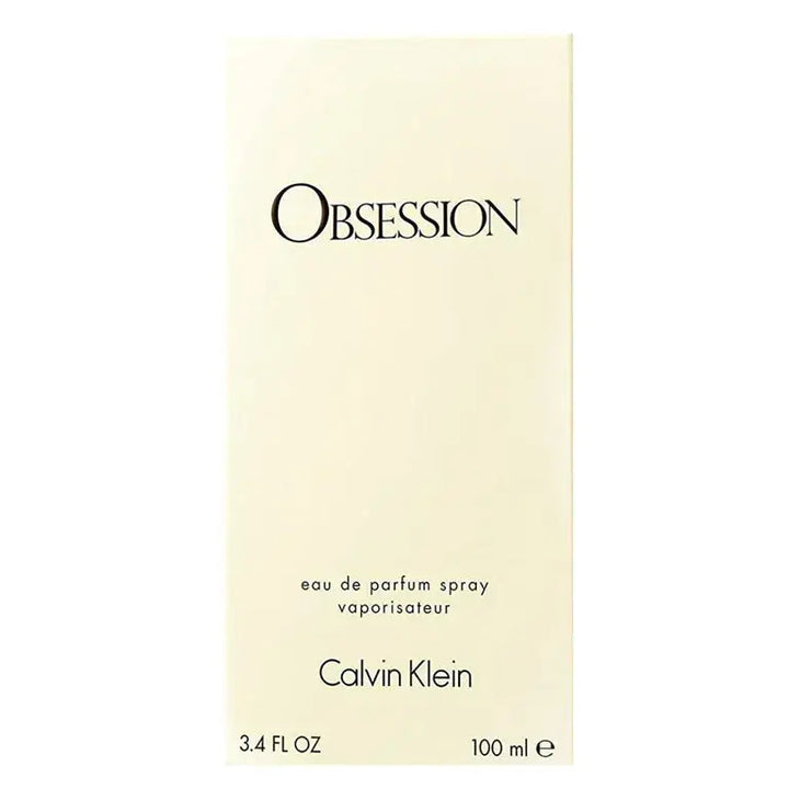 Obsession By Calvin Klein - For Women 3.4oz EDP Spray.