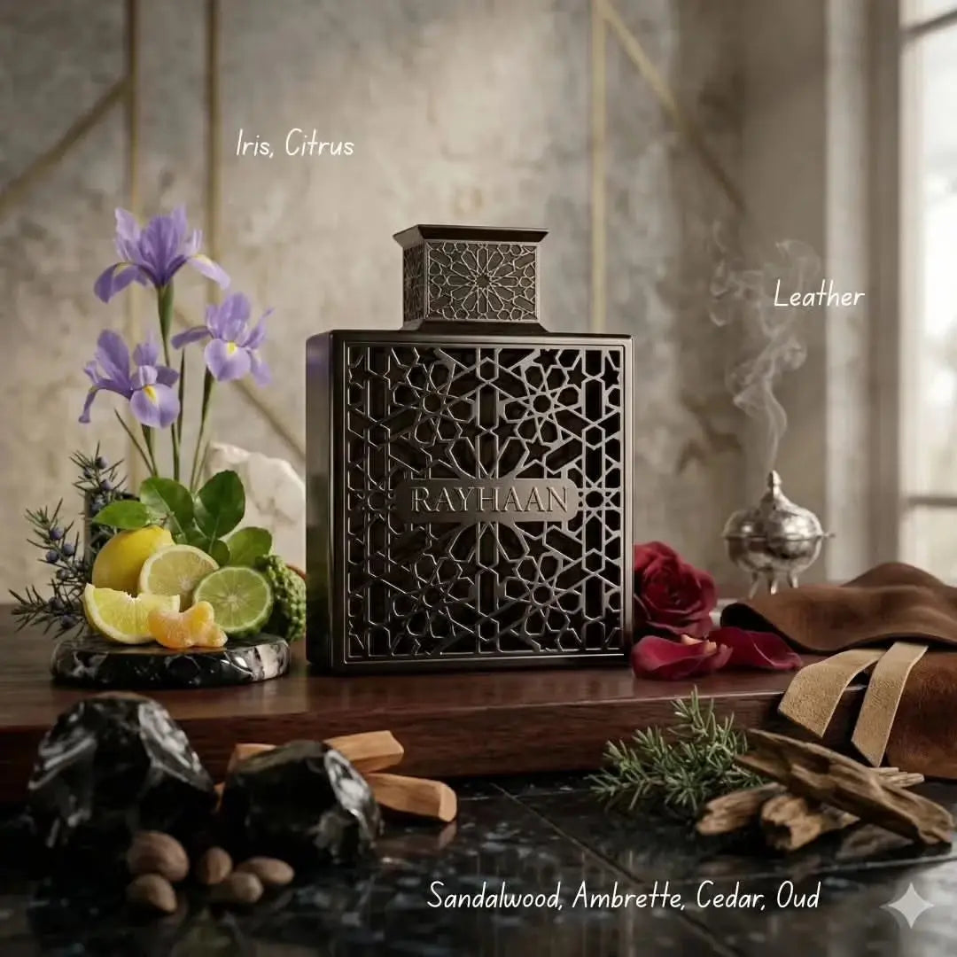 Obsidian by Rayhaan luxurious oriental woody fragrance for men and women