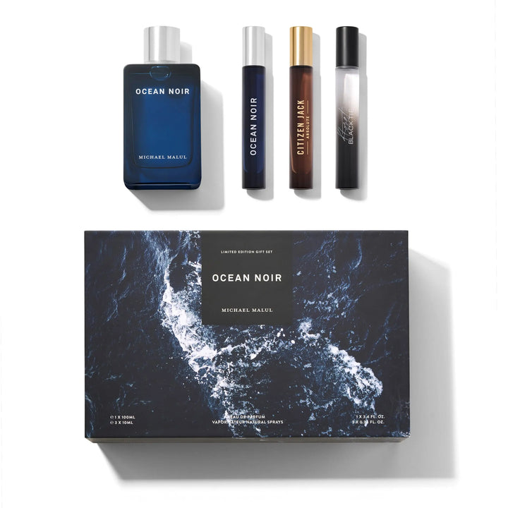 Ocean Noir by Michael Malul Gift Set 3.4oz Men EDP Spray