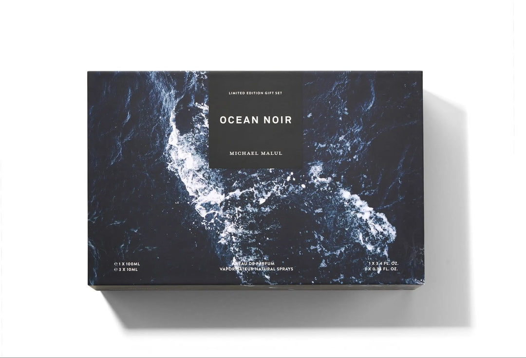 Ocean Noir by Michael Malul Gift Set original packaging
