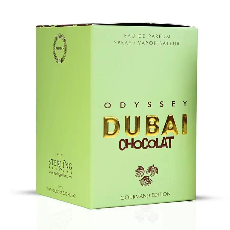 Odyssey Dubai Chocolat Gourmand By Armaf For Men 3.4oz EDP Spray Armaf